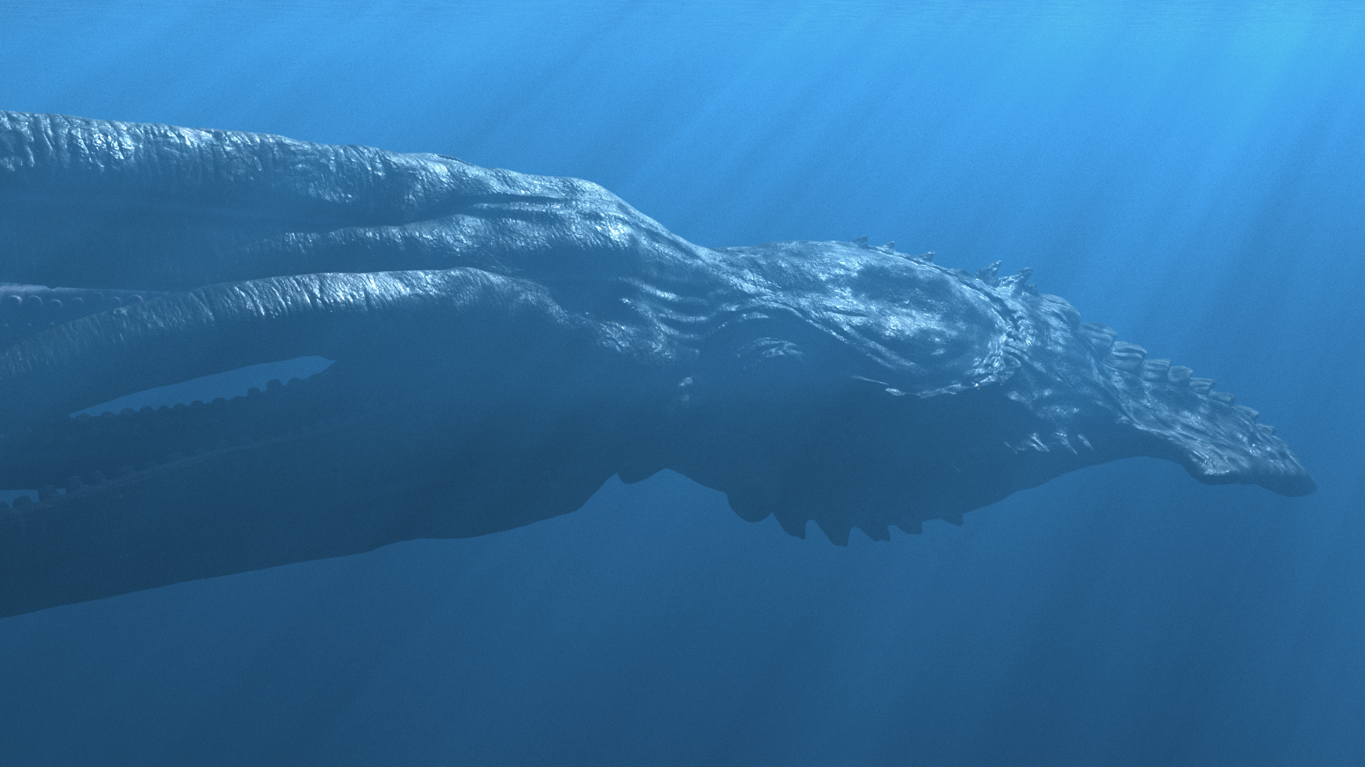 Kraken Underwater Render 1