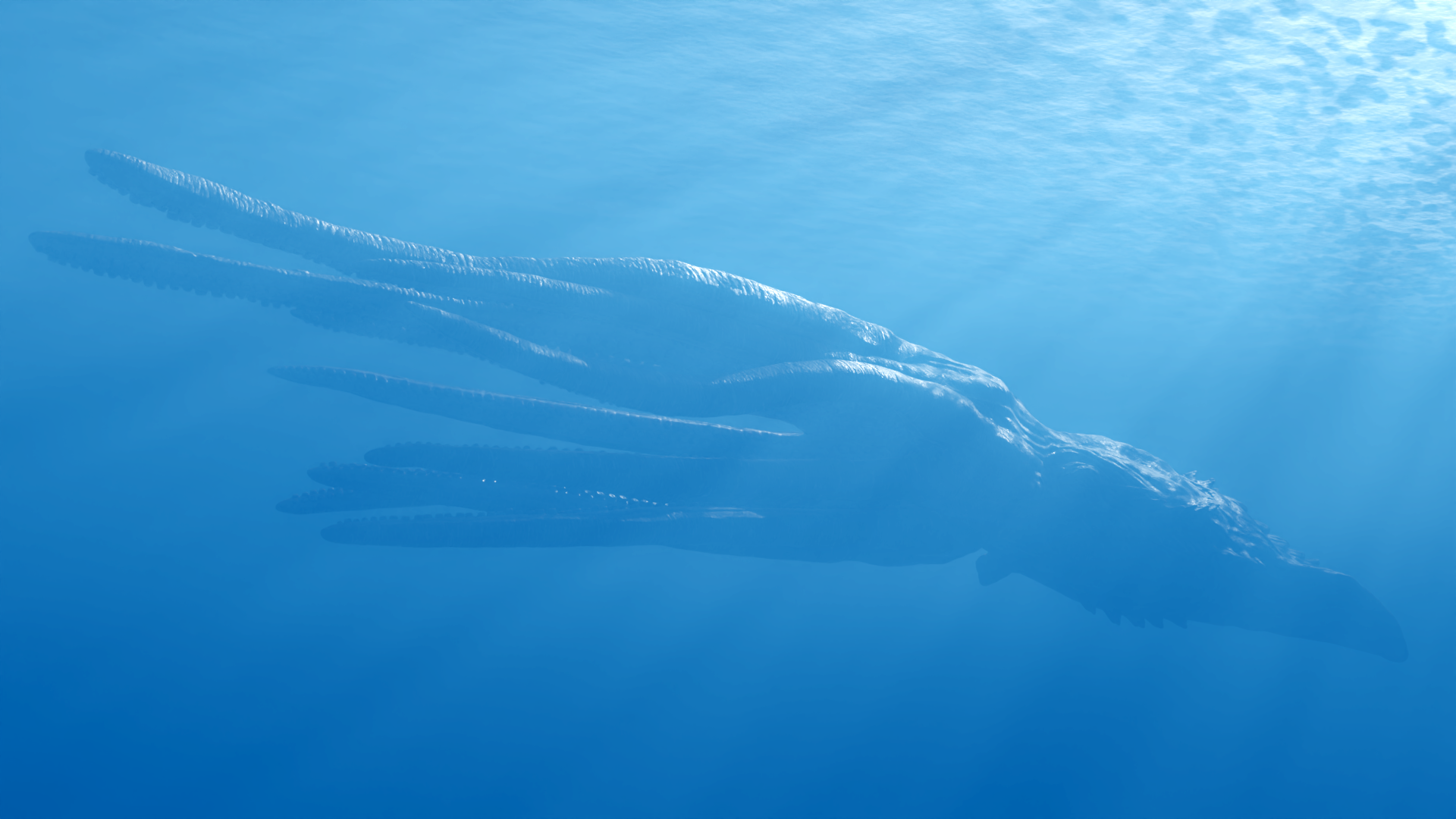 Kraken Underwater Render 2