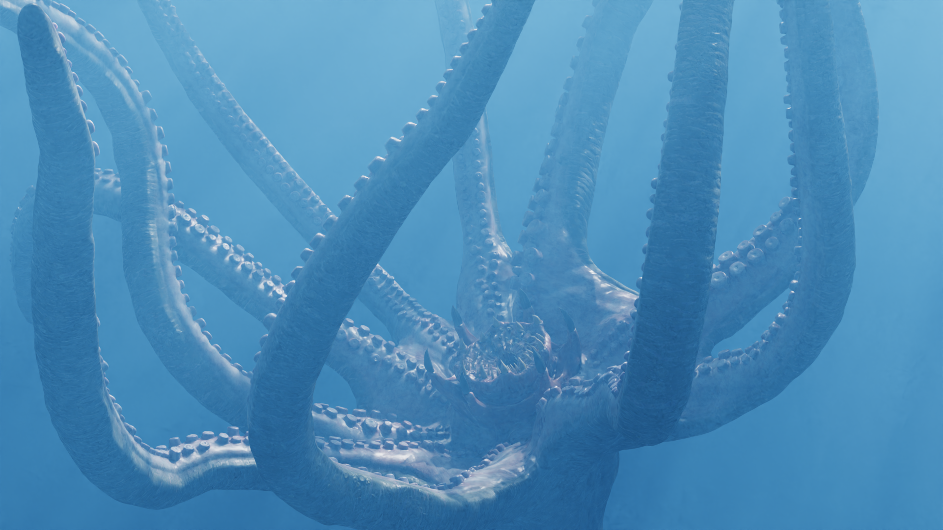 Kraken Underwater Render 5