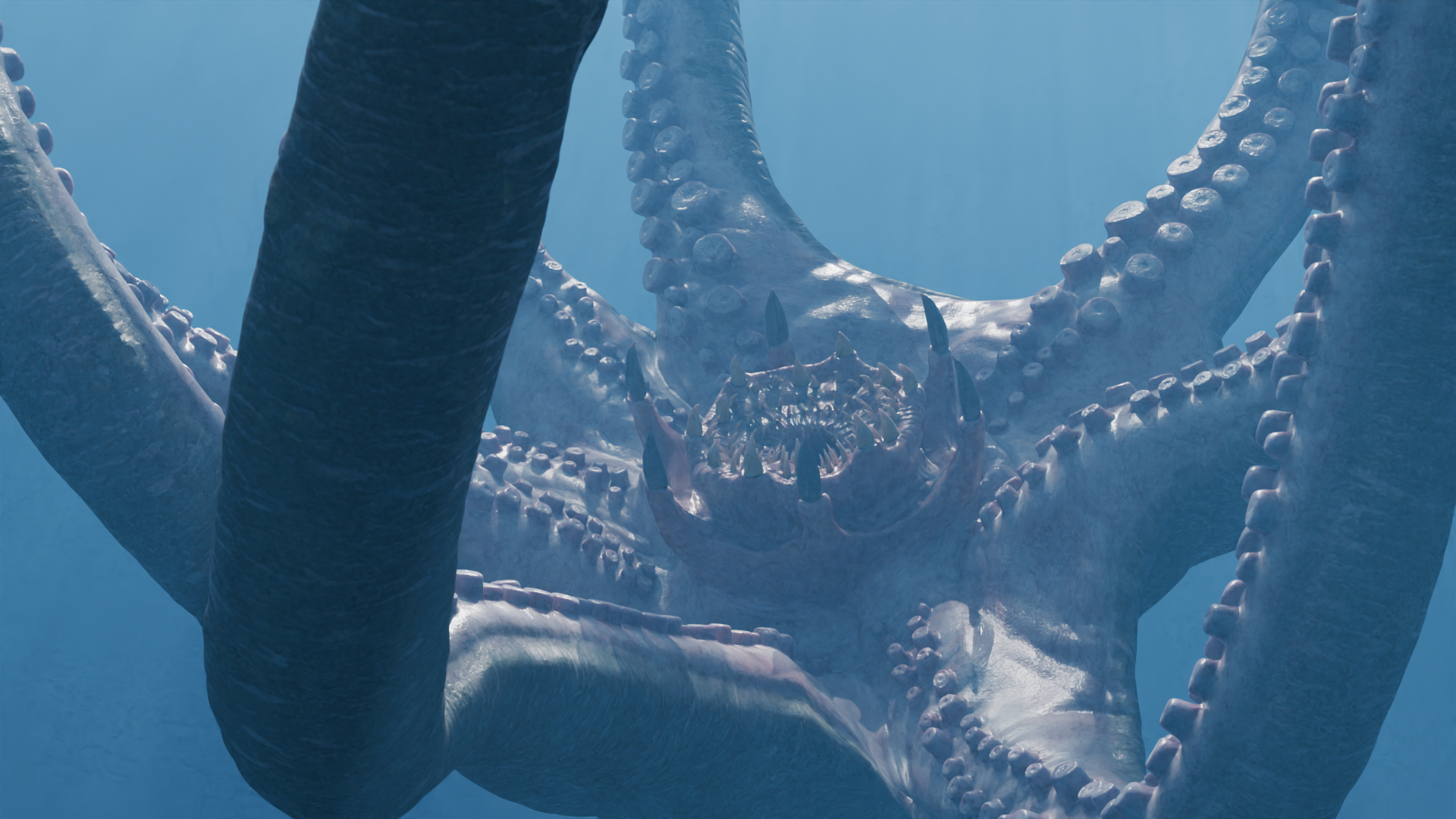 Kraken Underwater Render 4