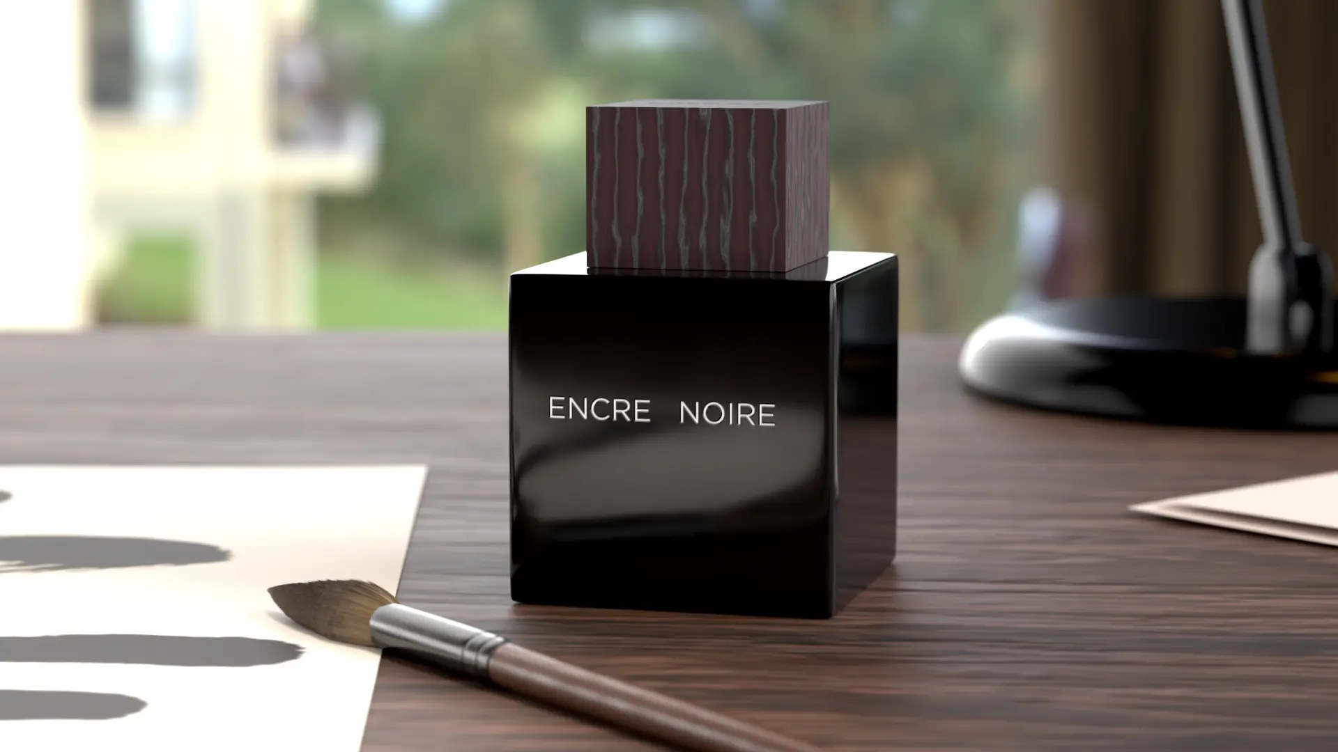 Lalique Encre Noire Nature Render